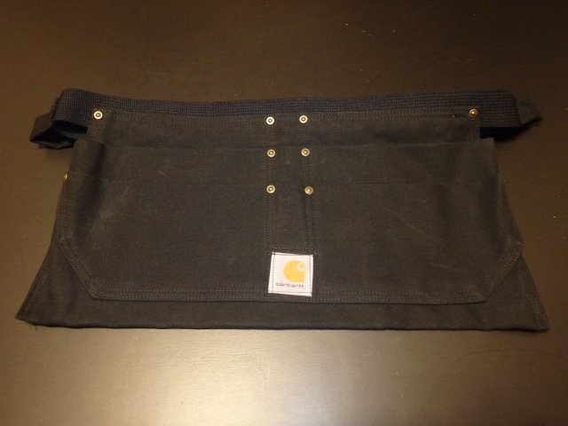 CARHARTT A09 DUCK NAIL APRON BLACK