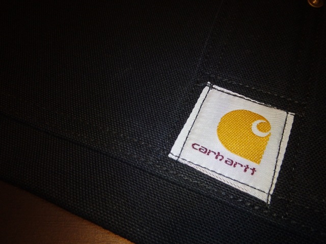 CARHARTT A09 DUCK NAIL APRON BLACK