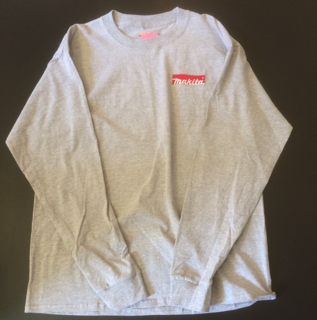 MAKITA BLOCK LOGO LONG SLEEVE T SHIRT