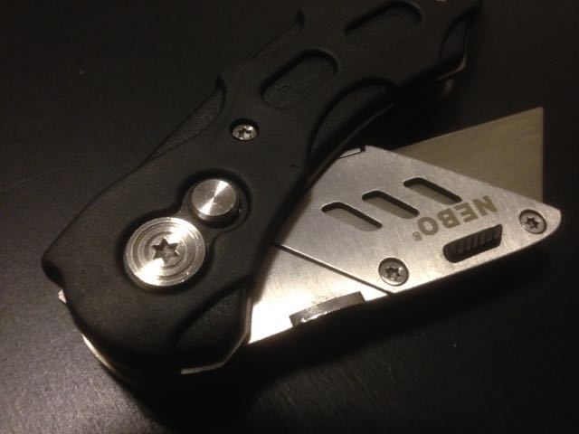 NEBO FOLDING LOCK BLADE UTILITY KNIFE