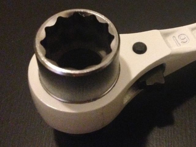 TOP工業　コンパクトショートラチェットレンチ