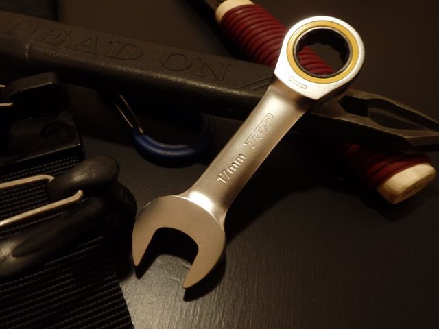 TOP　ショートラチェットコンビ