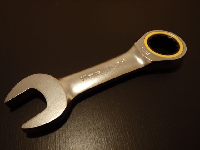 TOP　ショートラチェットコンビ