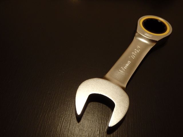 TOP　ショートラチェットコンビ